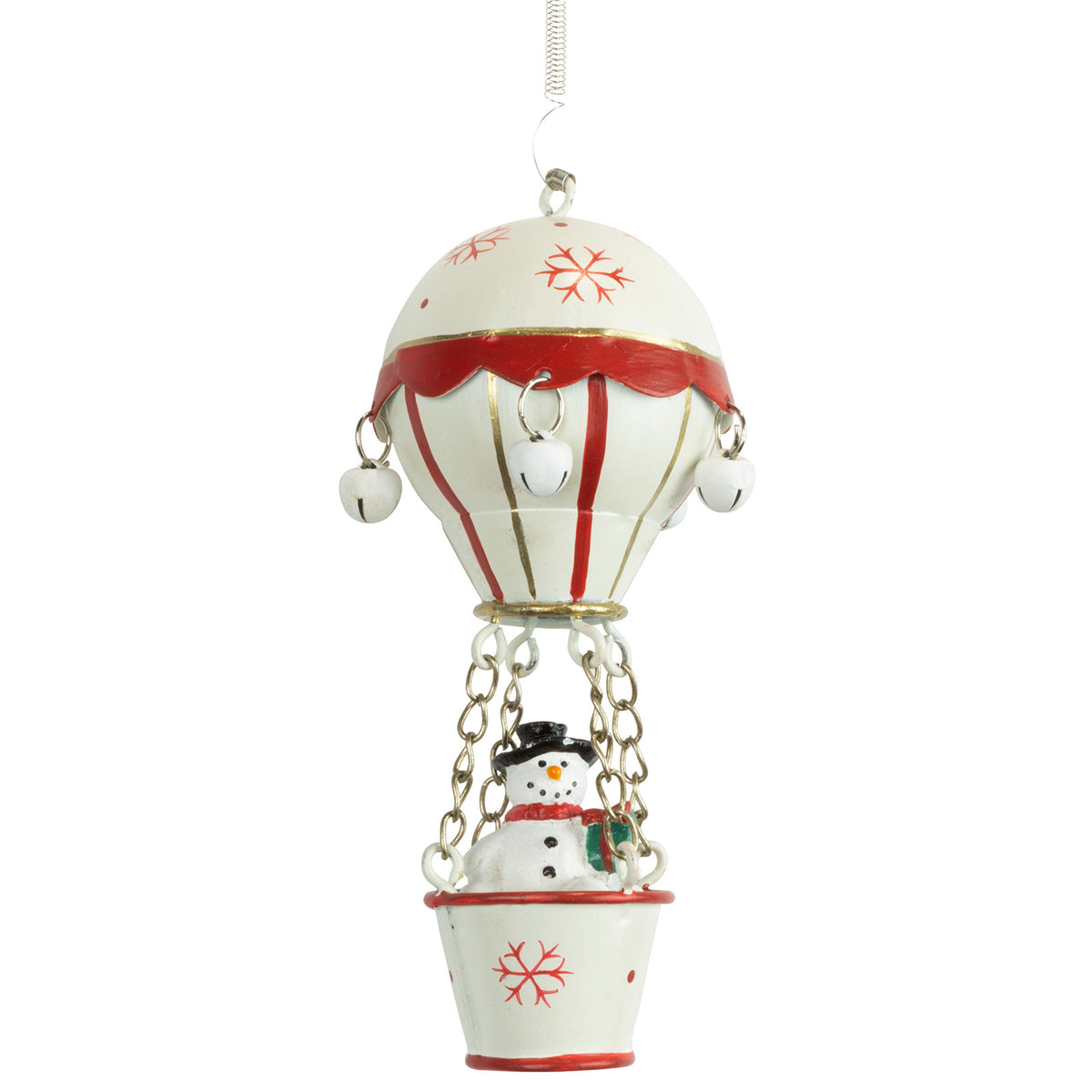 Tree Ornament Balloon Metal, 4 Designs, VE-144(12)