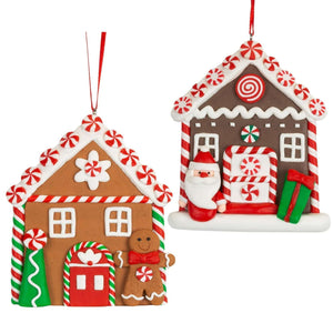 Baumschmuck 10cm, Polyclay, 2 Designs, VE-144(12)