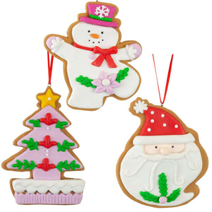 Baumschmuck 10cm, Polyclay, 3 Designs, VE-144(24)