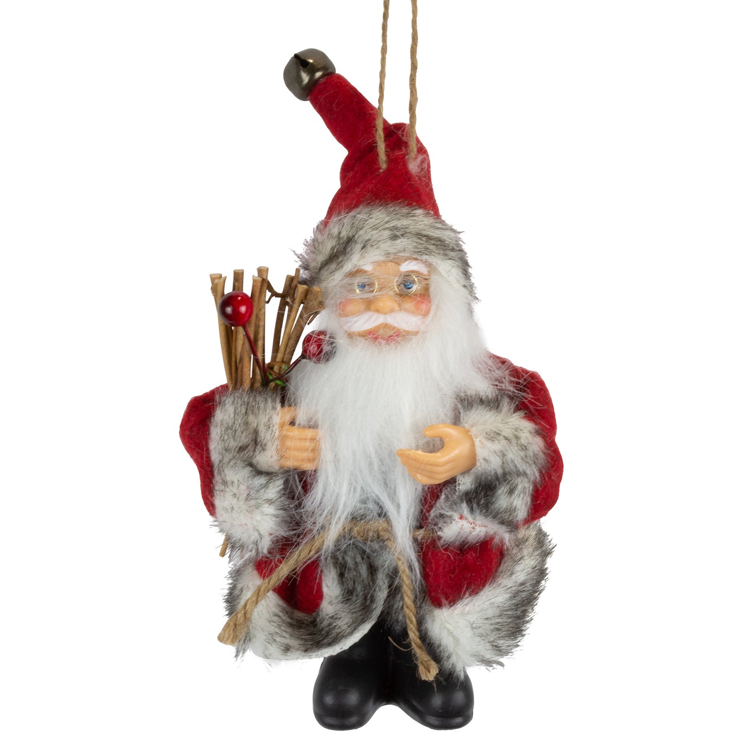 Babbo Natale 13cm in piedi, 6 design, VE-48(12)