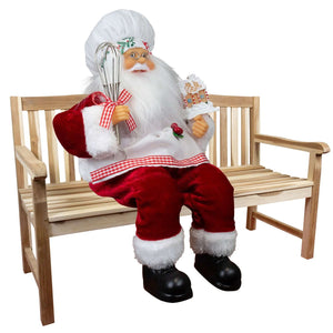 Santa Konditor 'Nicolas' sitzend 30cm, VE-6