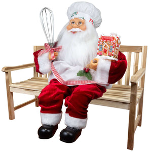 Santa Konditor 'Nicolas' sitzend 45cm, VE-6