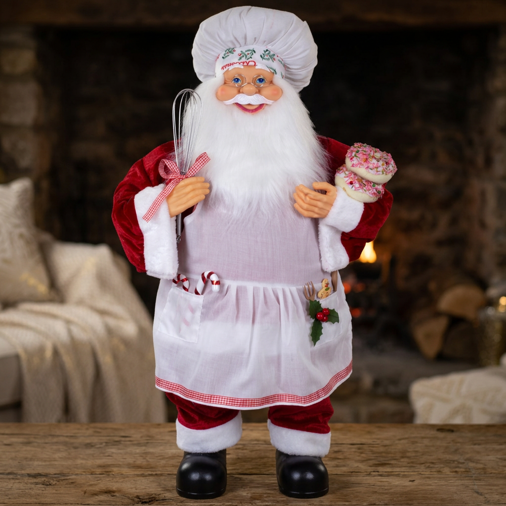 Santa Konditor 'Nicolas' stehend 80cm, VE-1
