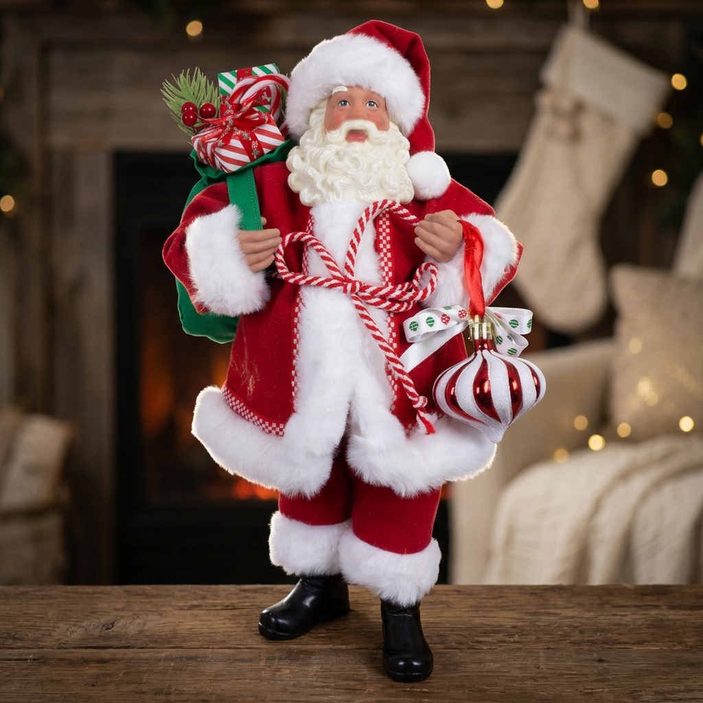 Babbo Natale in piedi 38cm, VE-8(4)