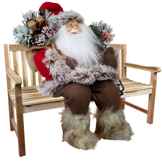 Santa Linus sitzend 30cm, VE-6
