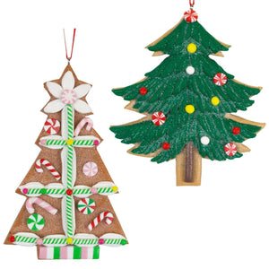 Baumschmuck 11cm, Polyclay, 2 Designs, VE-144(12)