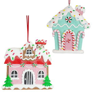 Baumschmuck 11cm Polyclay, 2 Designs, VE-144(12)