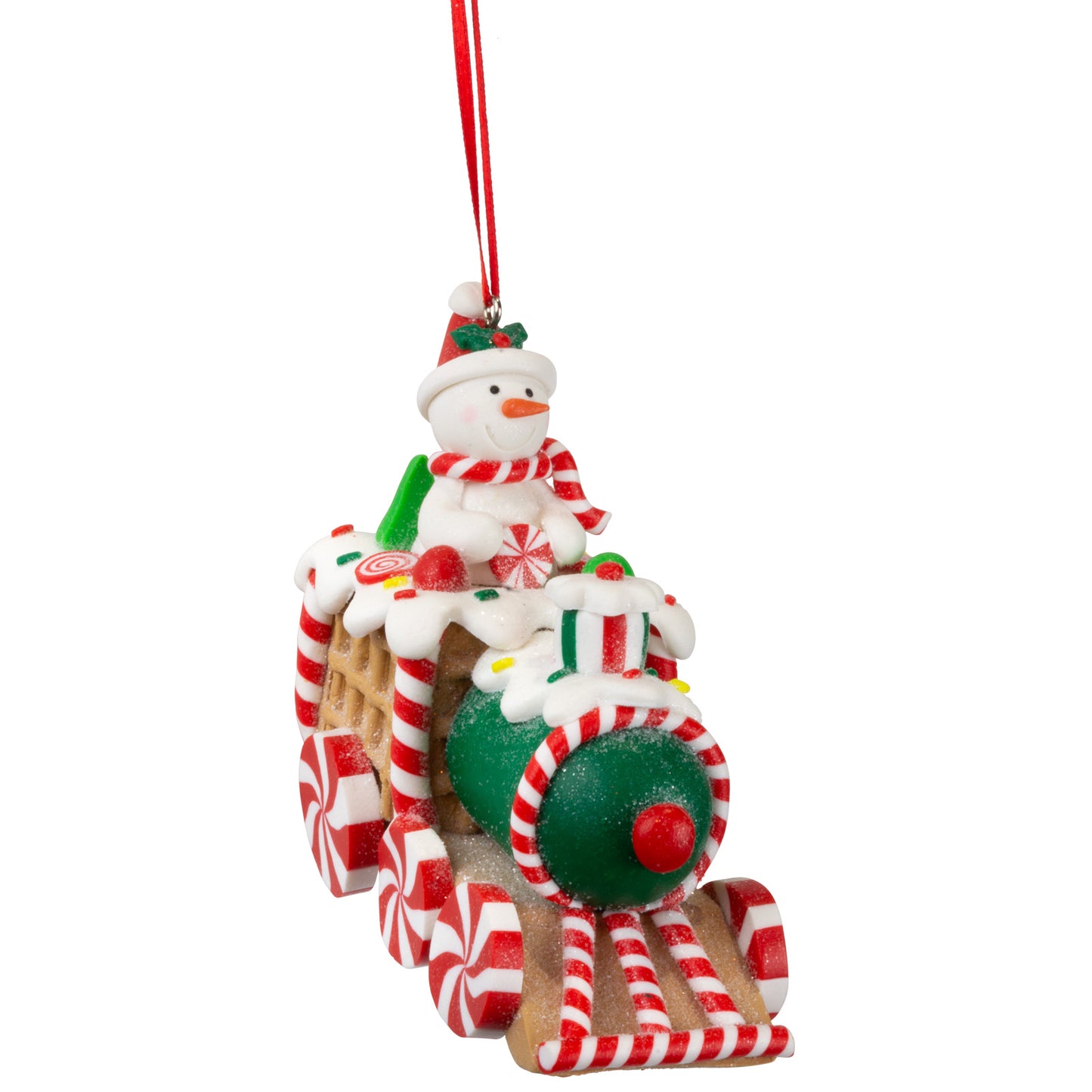 Decorazioni per albero 10cm, Polyclay, 3 design, VE-72(12)