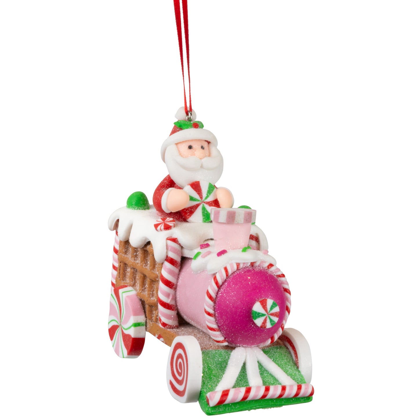 Decorazioni per albero 10cm, Polyclay, 3 design, VE-72(12)