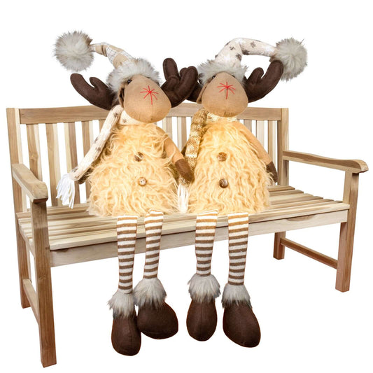 Elch Kantenhocker 27cm(65cm) LED+Timer, 2 Designs, VE-12