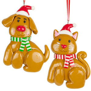 Baumschmuck 11cm, Polyclay, 2 Designs, VE-144(24)