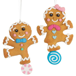Baumschmuck 11cm, Polyclay, 2 Designs, VE-144(24)