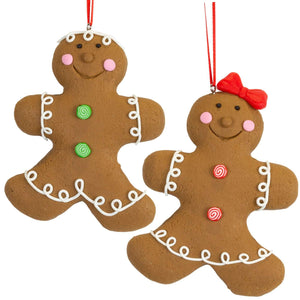 Baumschmuck 11cm, Polyclay, 2 Designs, VE-144(24)