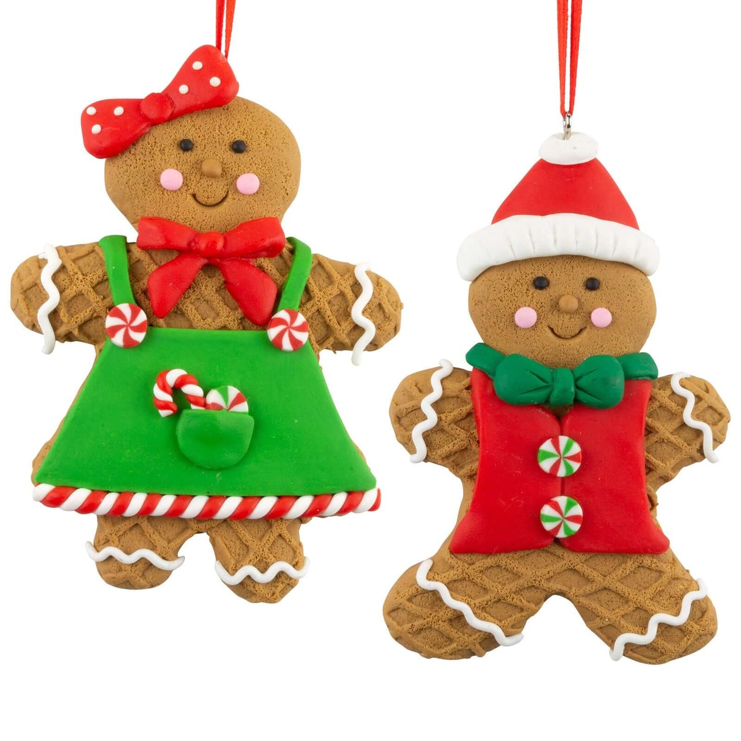 Baumschmuck 11cm, Polyclay, 2 Designs, VE-144(24)