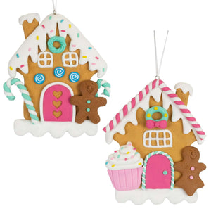 Baumschmuck 12cm, Polyclay, 2 Designs, VE-144(24)
