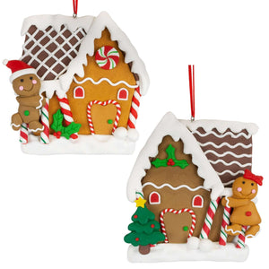 Baumschmuck 12cm, Polyclay, 2 Designs, VE-144(24)