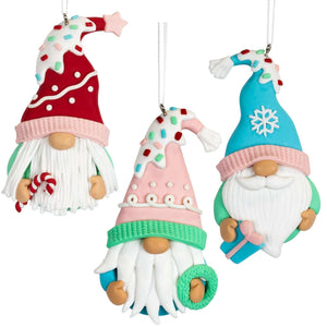 Baumschmuck 10cm, Polyclay, 3 Designs, VE-144(24)