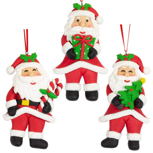 Baumschmuck 11cm, Polyclay, 3 Designs, VE-144(24)