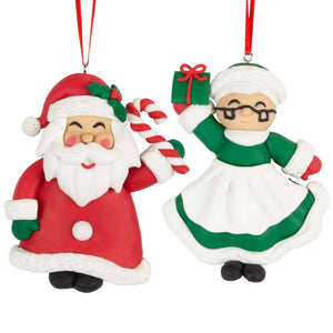 Baumschmuck 10cm, Polyclay, 2 Designs, VE-144(24)