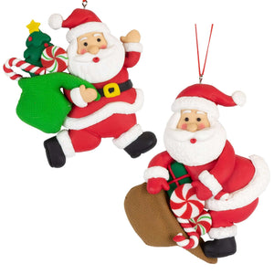 Baumschmuck 11cm, Polyclay, 2 Designs, VE-144(24)