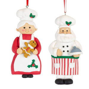 Baumschmuck 11cm, Polyclay, 2 Designs, VE-144(24)