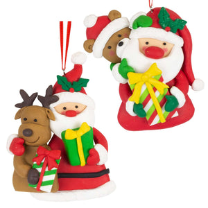 Baumschmuck 11cm, Polyclay, 2 Designs, VE-144(24)