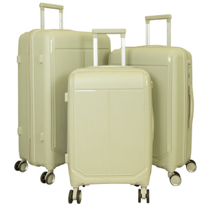 PP Kofferset 3tlg Antigua beige