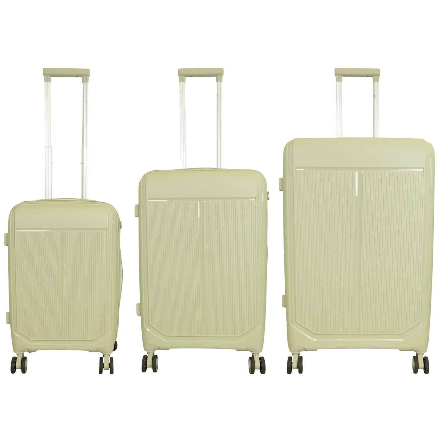 PP Kofferset 3tlg Antigua beige