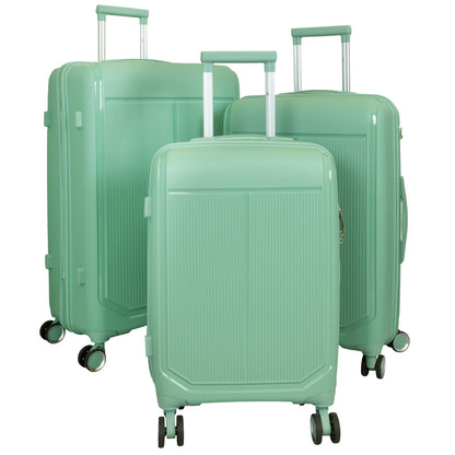 PP Kofferset 3tlg Antigua grün