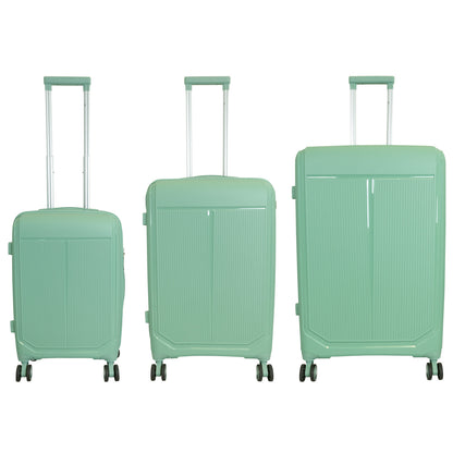 PP Kofferset 3tlg Antigua grün