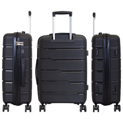 PP Kofferset 3tlg 'Aruba' schwarz