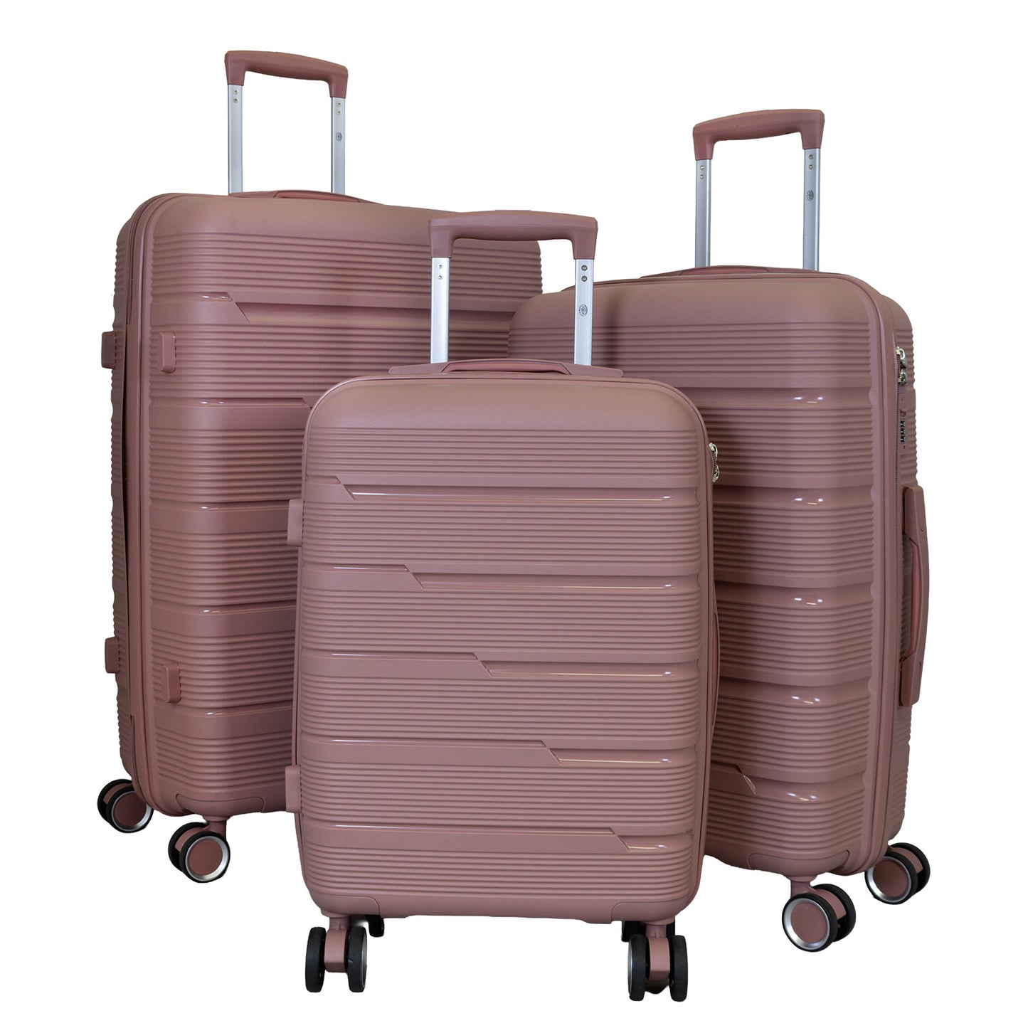 PP Kofferset 3tlg 'Aruba' roségold