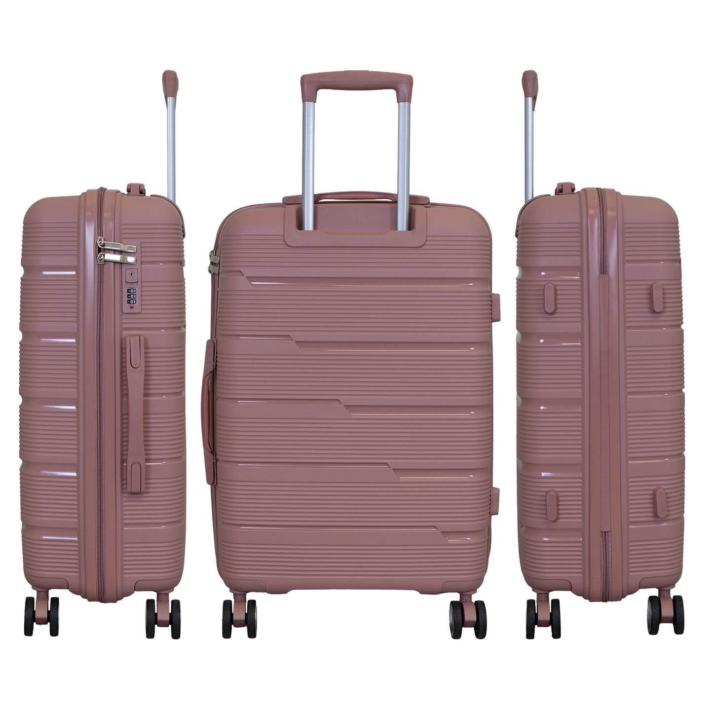 PP Kofferset 3tlg 'Aruba' roségold