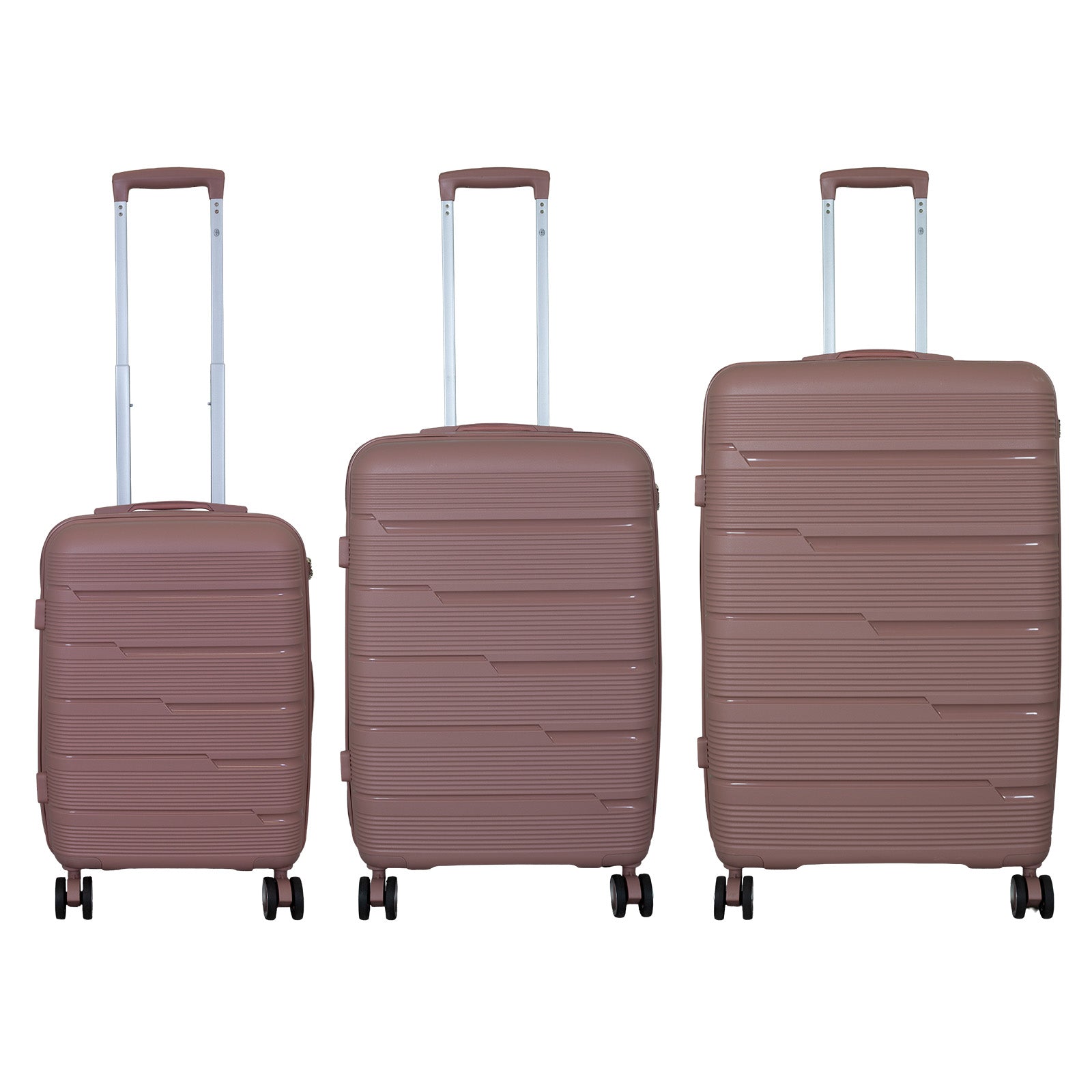 PP Kofferset 3tlg 'Aruba' roségold