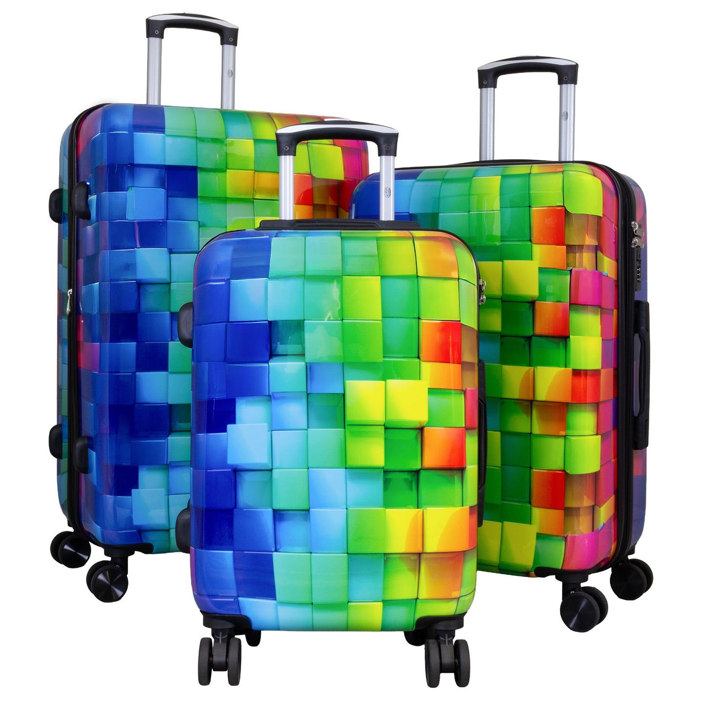 Set de moldes de motivos de policarbonato 3 piezas Mosaik