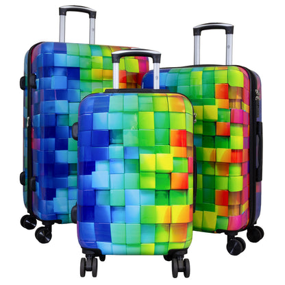 Set de moldes de motivos de policarbonato 3 piezas Mosaik