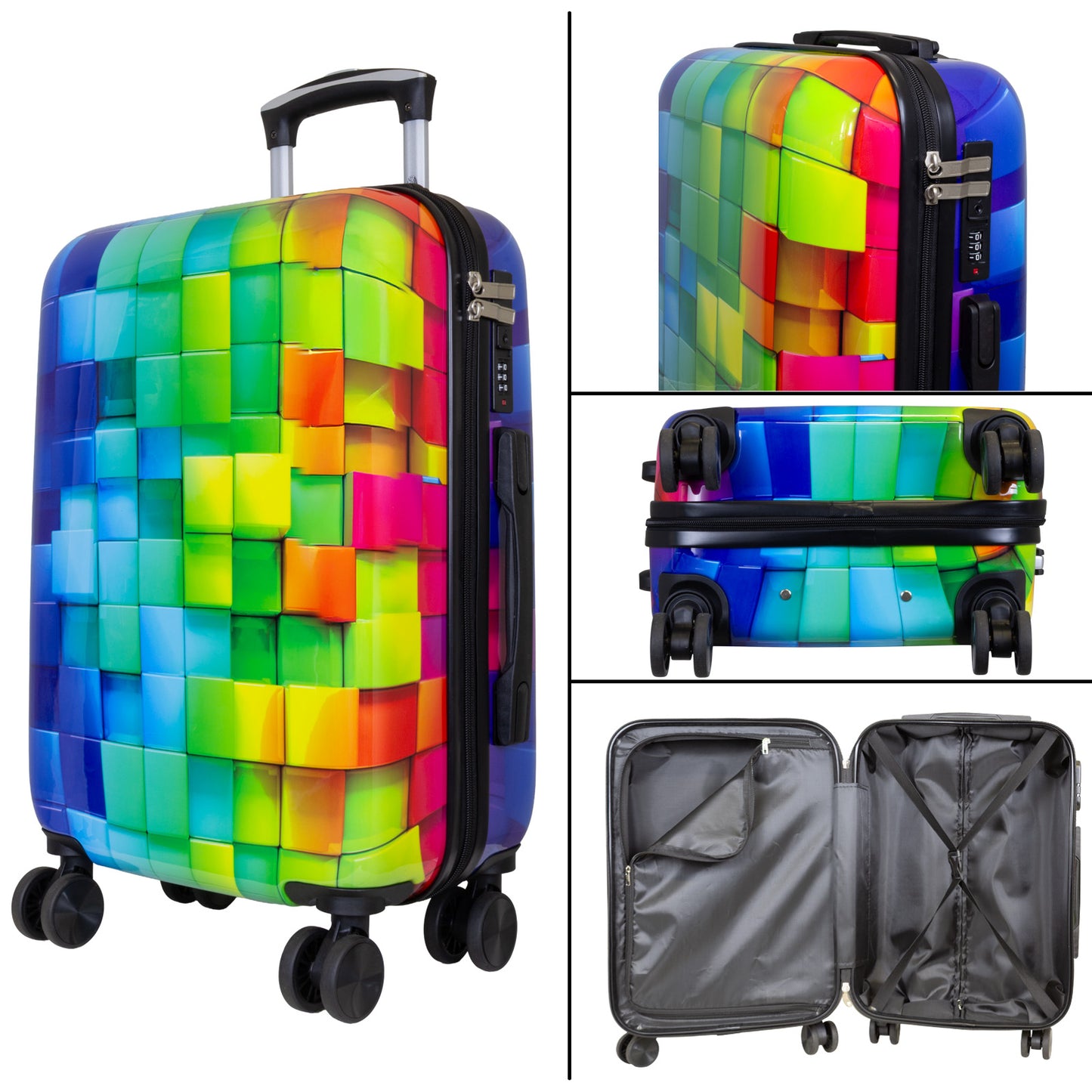 Set de moldes de motivos de policarbonato 3 piezas Mosaik