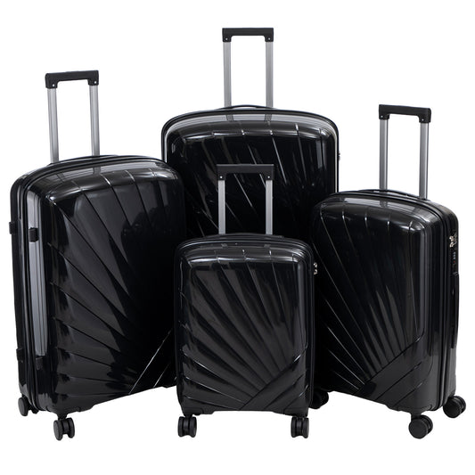 PP Kofferset 4tlg 'Florenz' schwarz