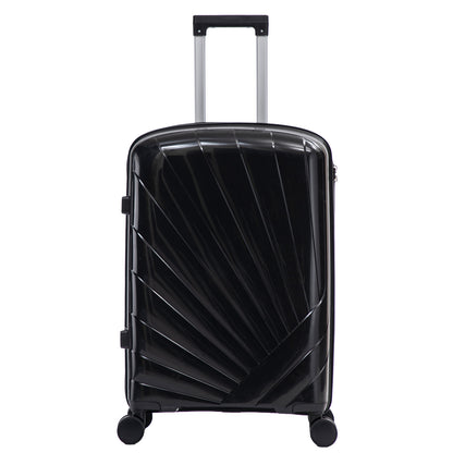 PP Hartschalen-Kofferset 4tlg - Modell Florenz - Farbe schwarz