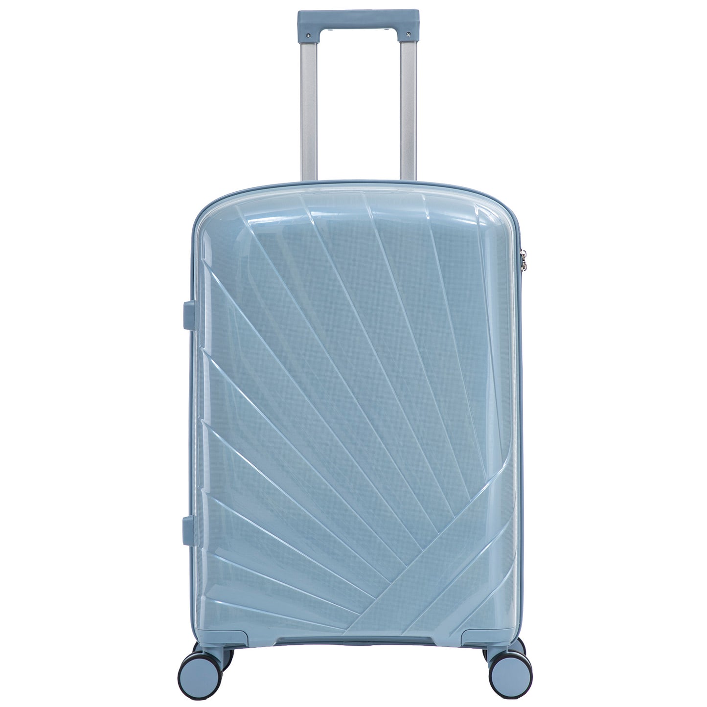 PP Hartschalen-Kofferset 4tlg - Modell Florenz - Farbe blau