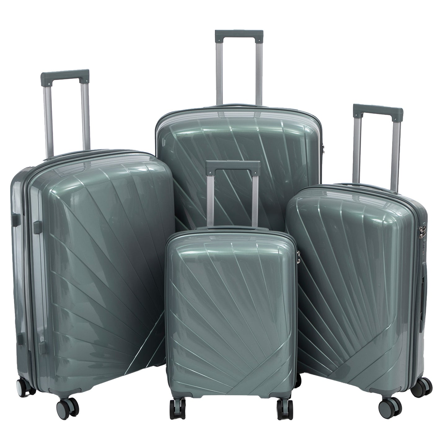 PP Kofferset 4tlg 'Florenz' grün