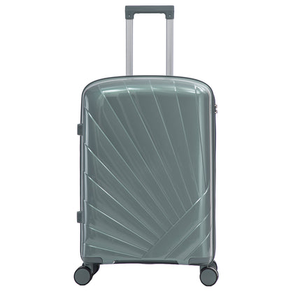 PP Hartschalen-Kofferset 4tlg - Modell Florenz - Farbe grün