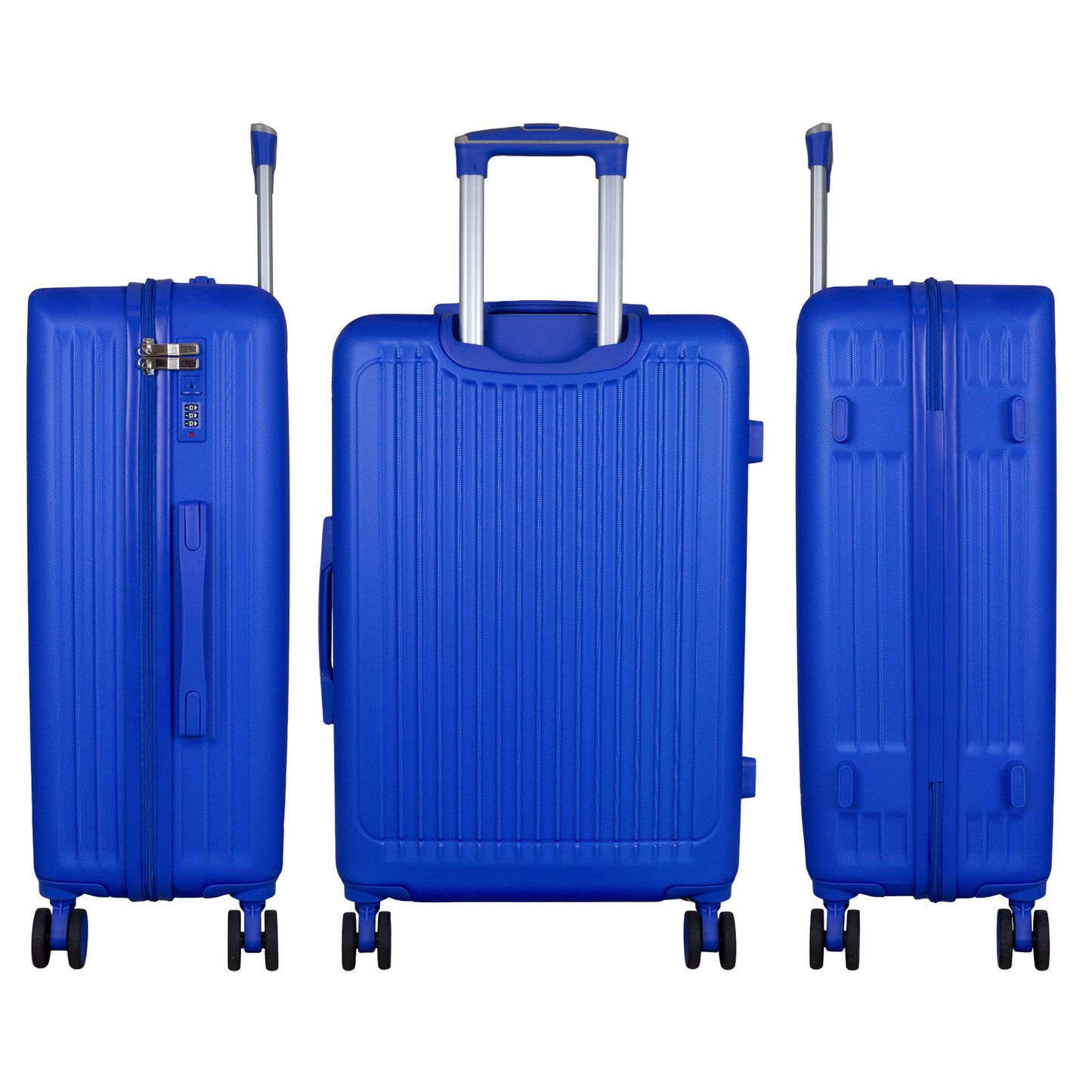 Set de maletas rígidas 3 piezas - Modelo Toledo - Color azul