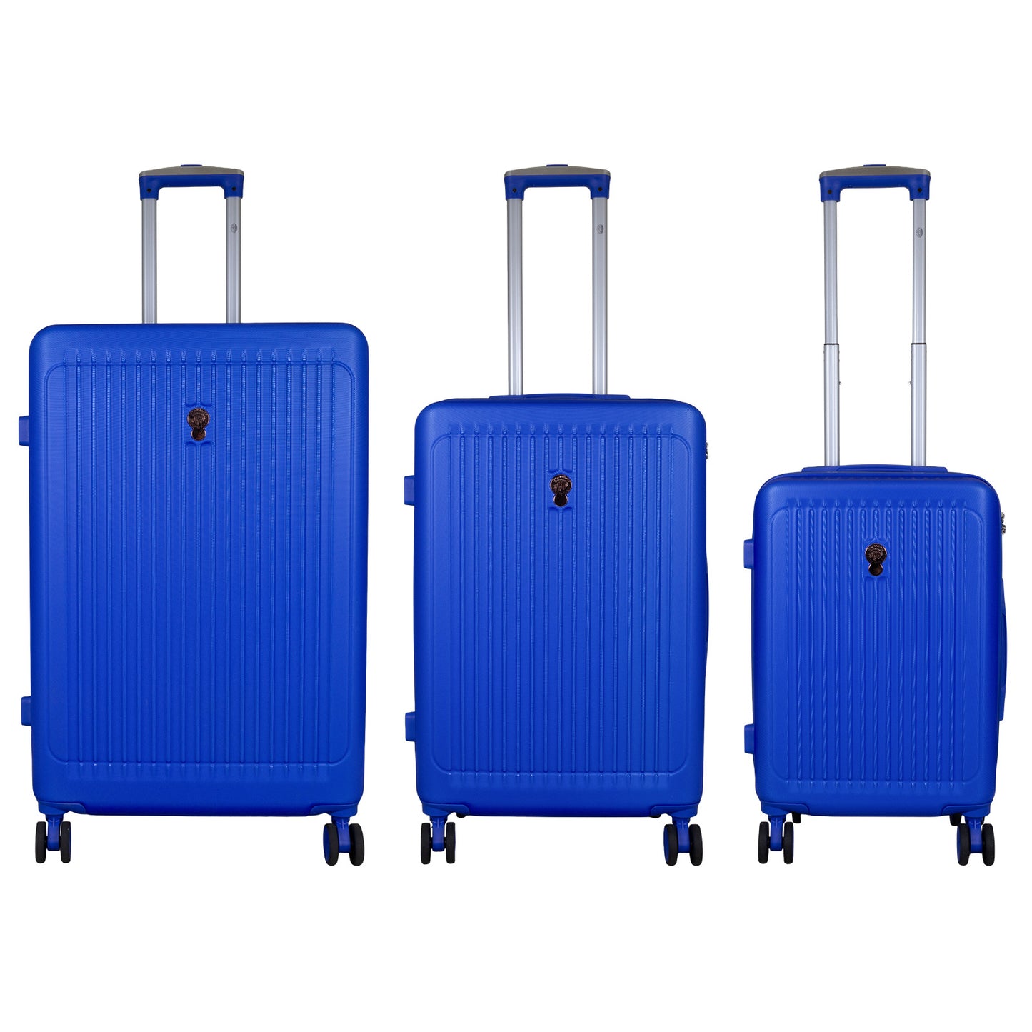 Set de maletas rígidas 3 piezas - Modelo Toledo - Color azul