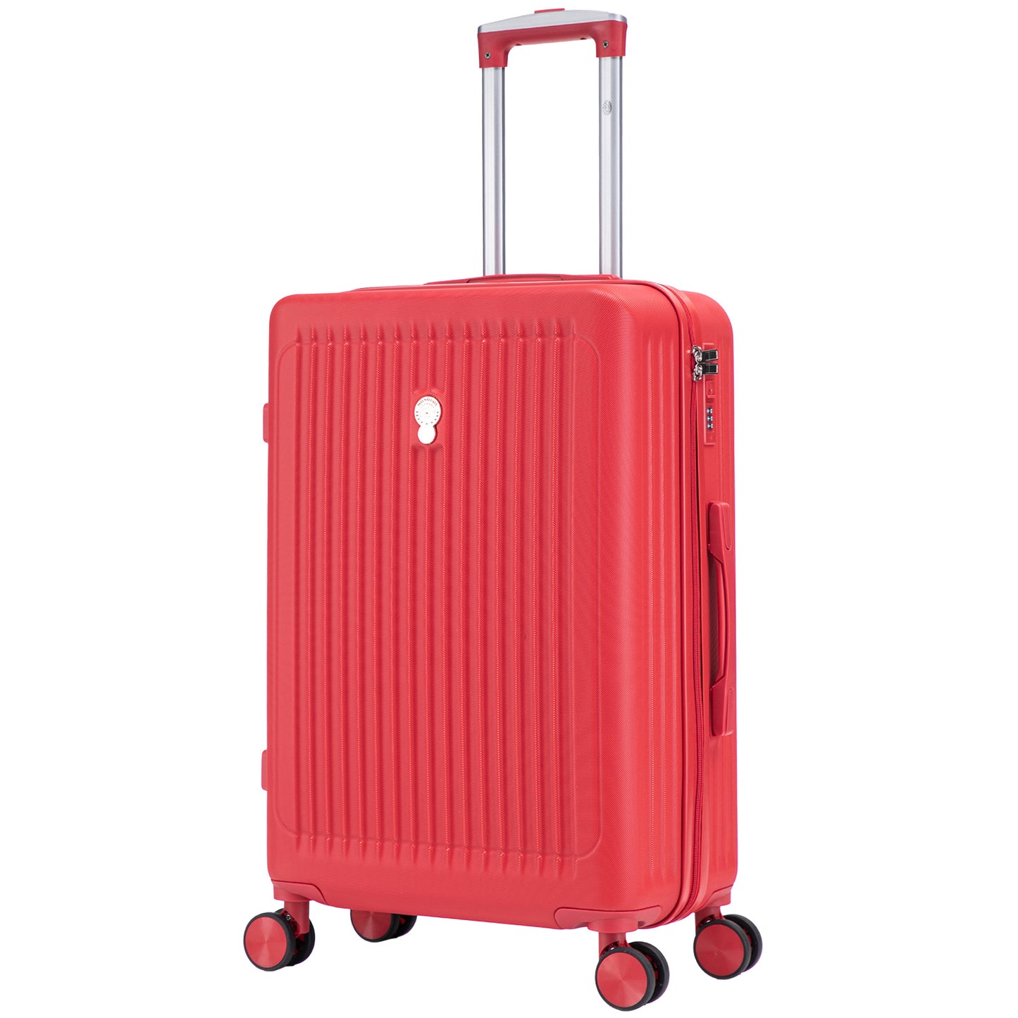 Hartschalen-Kofferset 3tlg - Modell Toledo - Farbe rot