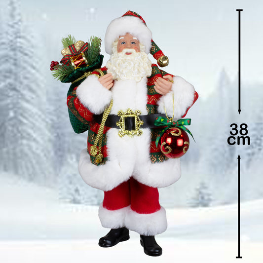 Santa stehend 38cm, VE-8(4)