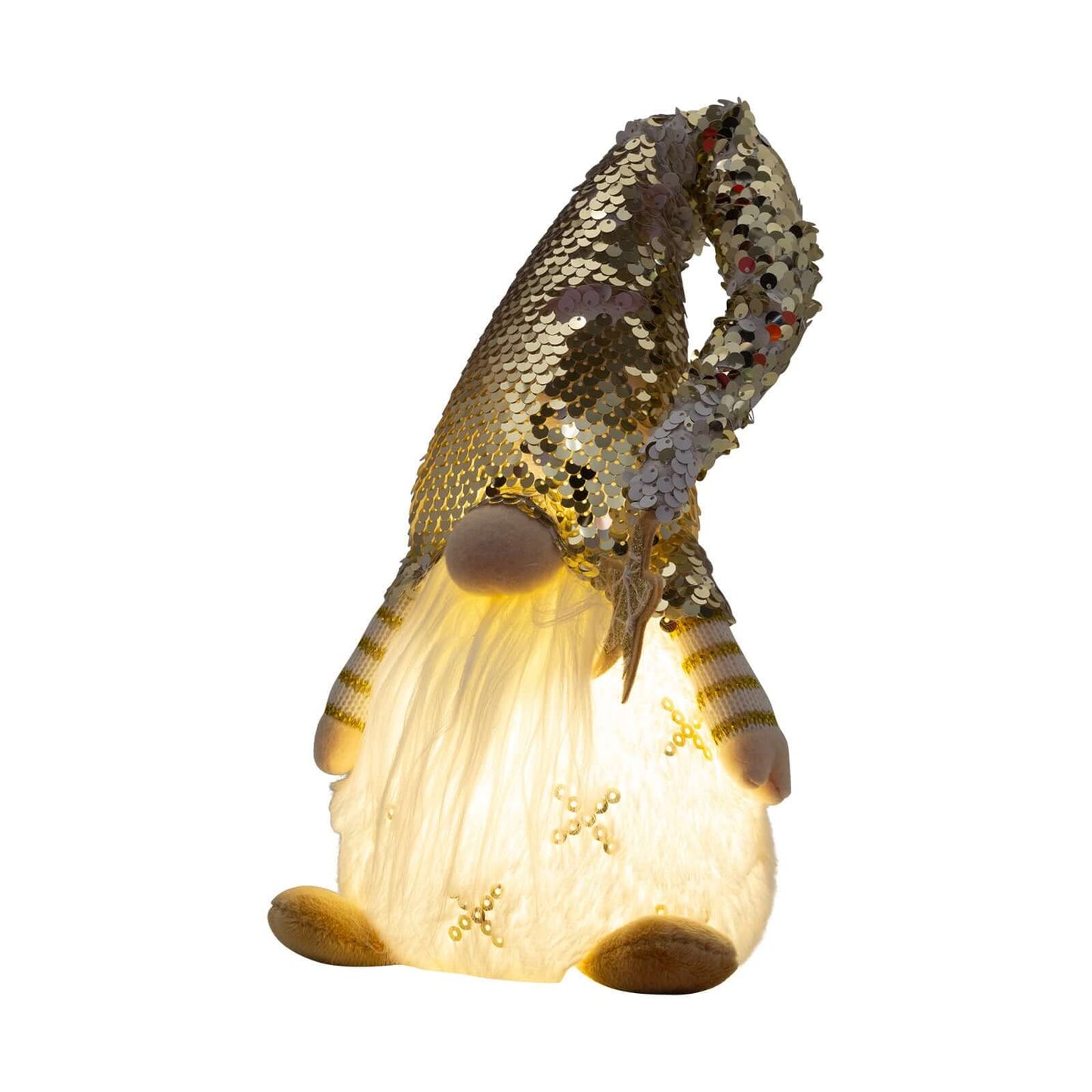 LED Gnom sitzend 42cm, 2 Designs, VE-36(12)