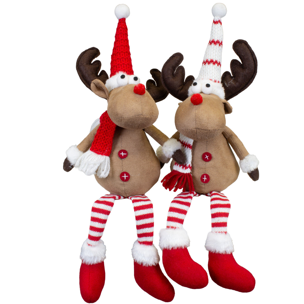 Moose edge sitter 40cm, 2 designs, pack of 24