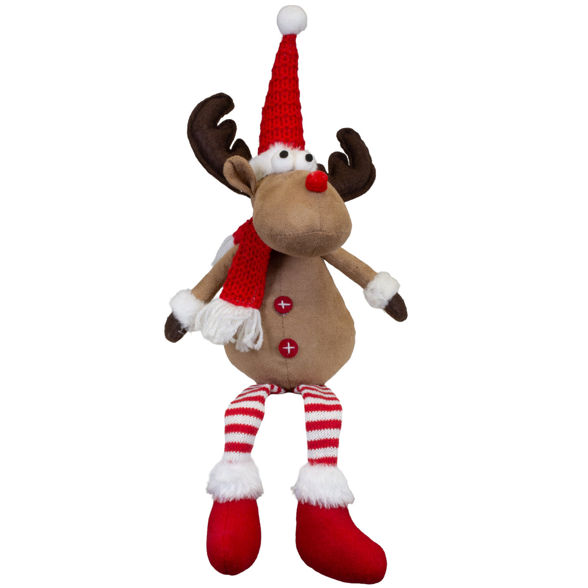 Moose edge sitter 40cm, 2 designs, pack of 24