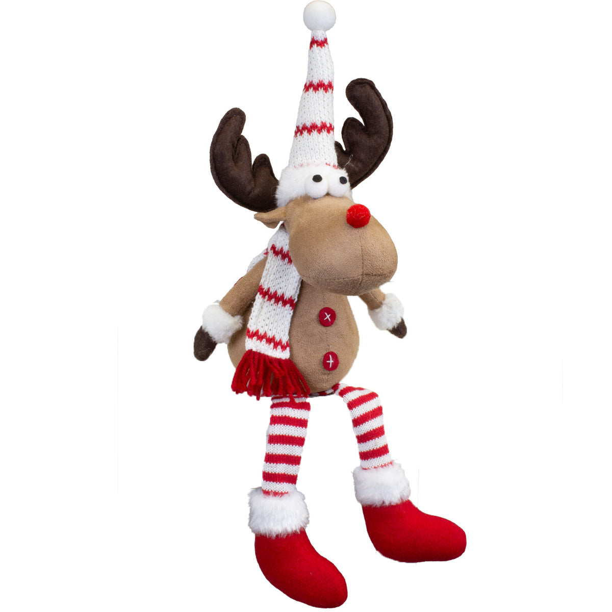 Moose edge sitter 40cm, 2 designs, pack of 24